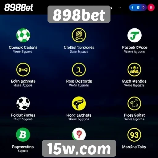 Análise das funcionalidades do site de jogos 898bet