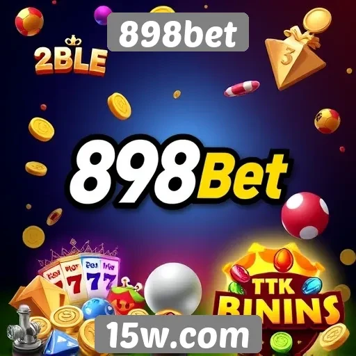 Variedade de jogos disponíveis no 898bet